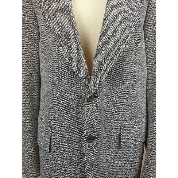Vintage 1960s 1970s Men’s Polyester Suit Sport Coat 42 Chest - Picture 3 of 10